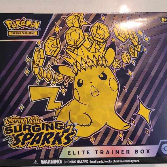 Pokemon Surging Sparks Elite Trainer Box ETB - Picture 1 of 5